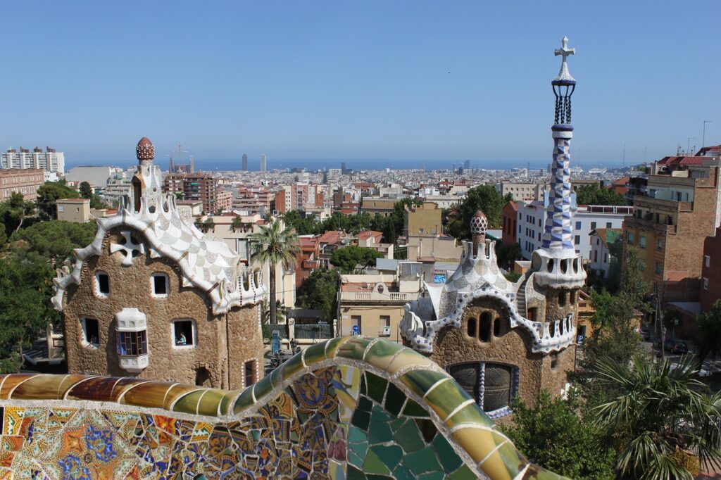 parc güell, gaudí, barcelona