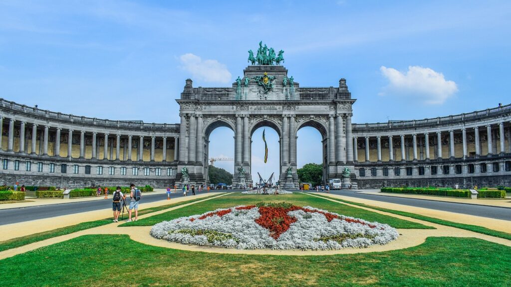 belgium, brussels, cinquantenaire park